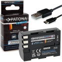 Aku Nikon EN-EL3E 2250 мАч Li-Ion Platinum USB-C с зарядкой