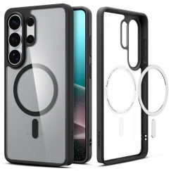 Spigen Ultra Hybrid (MagFit) чехол для мобильного телефона 17,5 cm (6.9") Крышка Прозрачный, Черный