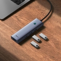 Baseus UltraJoy 5-Port Langallinen USB 3.2 Gen 1 (3.1 Gen 1) Type-C Harmaa Baseus UltraJoy 5-Port Langallinen USB 3.2 Gen 1 (3.1 Gen 1) Type-C Harmaa