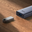Baseus UltraJoy 5-Port Langallinen USB 3.2 Gen 1 (3.1 Gen 1) Type-C Harmaa Baseus UltraJoy 5-Port Langallinen USB 3.2 Gen 1 (3.1 Gen 1) Type-C Harmaa
