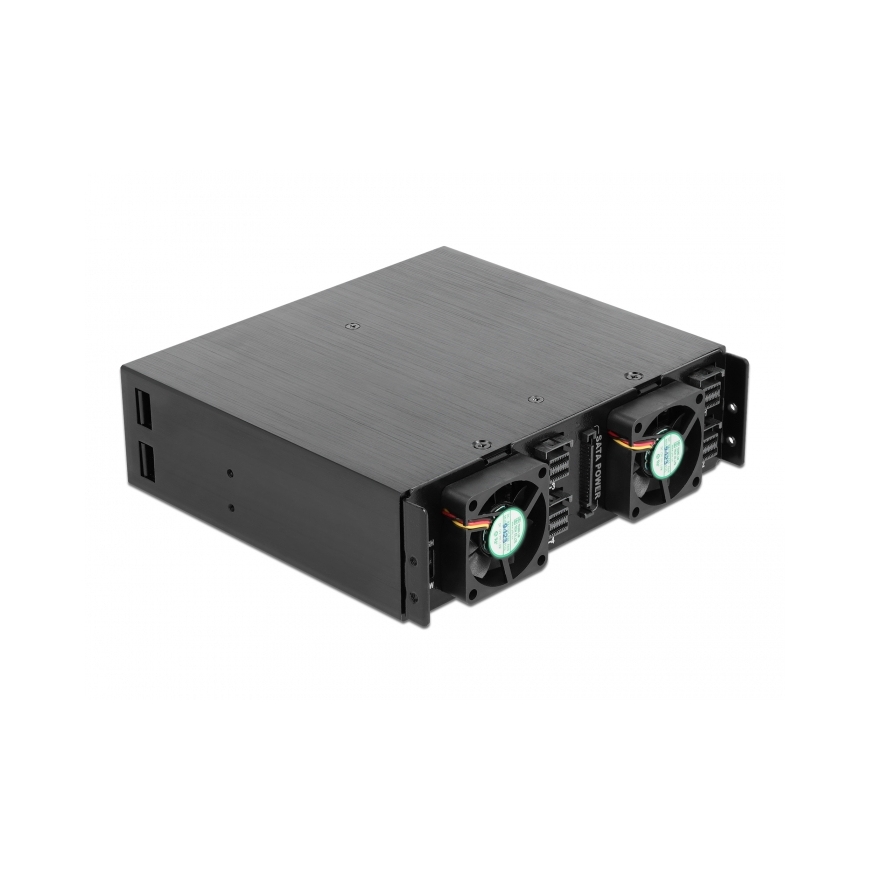 DeLOCK 5.25″ Mobile Rack for 4 x 2.5″ U.2 NVMe SSD with lockable Trays – 3