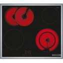 Bosch Serie 4 PKN645BA2E hob Black Built-in 60 cm Ceramic hob 4 zone(s) Bosch Serie 4 PKN645BA2E hob Black Built-in 60 cm Ceramic hob 4 zone(s)