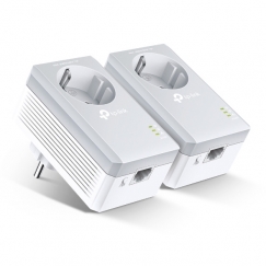 TP-Link TL-PA4010P KIT V5 elektriliinisidevõrgu võrguadapter 600 Mbit/s Ethernet LAN Valge 2 tk