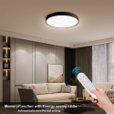 Immax NEO LITE SEMPLICI Smart griestu gaisma melna 40cm 36W 2736 lm Tuya WiFi BEACON