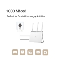 TP-Link TL-PA7017P KIT PowerLine-verkkosovitin 1000 Mbit/s Ethernet LAN Valkoinen 2 kpl TP-Link TL-PA7017P KIT PowerLine-verkkosovitin 1000 Mbit/s Ethernet LAN Valkoinen 2 kpl