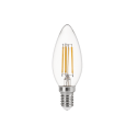 Smart filament bulb Immax NEO LED E14 C37 4W CCT 470lm dimmable, WiFi, Beacon