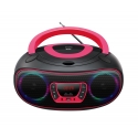Denver TCL-212BT PINK Juoda, Rožinė Nešiojamas kompaktinių diskų grotuvas Denver TCL-212BT PINK Juoda, Rožinė Nešiojamas kompaktinių diskų grotuvas