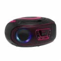 Denver TCL-212BT PINK musta, Vaaleanpunainen Kannettava CD-soitin Denver TCL-212BT PINK musta, Vaaleanpunainen Kannettava CD-soitin