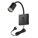 Immax PUNTO-1 USB ceiling, wall-mounted, spot luminaire for GU10 type source