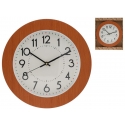 Sieninis laikrodis 30 cm, 30 x 30 x 4 cm, DECORLIFE Sieninis laikrodis 30 cm, 30 x 30 x 4 cm, DECORLIFE