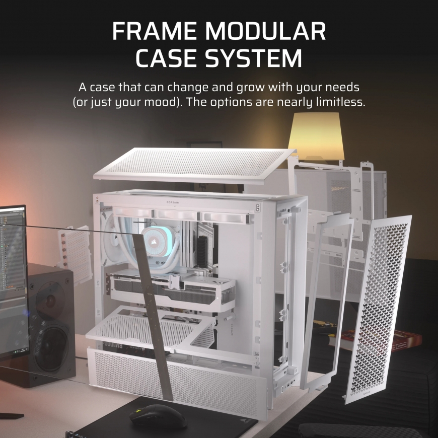 Corsair FRAME 4000D Midi Tower Valkoinen – 3