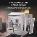 Corsair FRAME 4000D Midi Tower Valkoinen