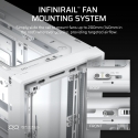Corsair FRAME 4000D Midi Tower Valkoinen