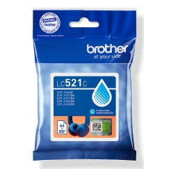 Brother LC521C mustekasetti 1 kpl Alkuperäinen Syaani