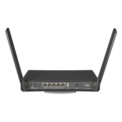 Mikrotik hAP ac³ langaton reititin Gigabitti Ethernet Kaksitaajuus (2,4 GHz/5 GHz) musta