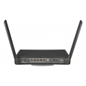 Mikrotik hAP ac³ langaton reititin Gigabitti Ethernet Kaksitaajuus (2,4 GHz/5 GHz) musta Mikrotik hAP ac³ langaton reititin Gigabitti Ethernet Kaksitaajuus (2,4 GHz/5 GHz) musta