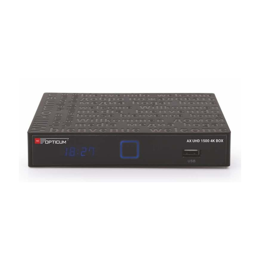 Opticum AX UHD 1500K Satelliitti Full HD musta