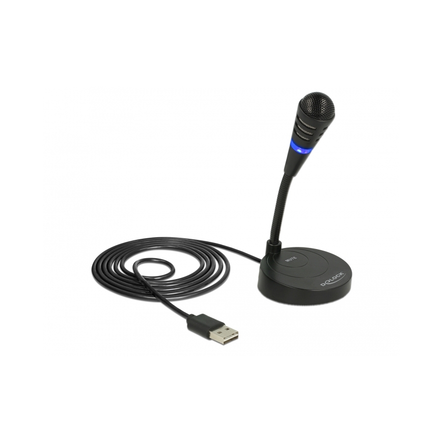DeLOCK 65868 микрофон Черный Микрофон для ПК – 2