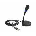 DeLOCK 65868 микрофон Черный Микрофон для ПК DeLOCK 65868 микрофон Черный Микрофон для ПК