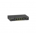 NETGEAR GS305Pv3 Ne-valdomas Gigabit Ethernet (10/100/1000) Maitinimas per Eternetą (PoE) Juoda