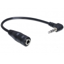DeLOCK 65397 audiokaapeli 0,14 m 2.5mm 3.5mm musta DeLOCK 65397 audiokaapeli 0,14 m 2.5mm 3.5mm musta
