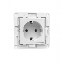 Shelly Wall Socket EU pistikupesa Tüüp E Valge