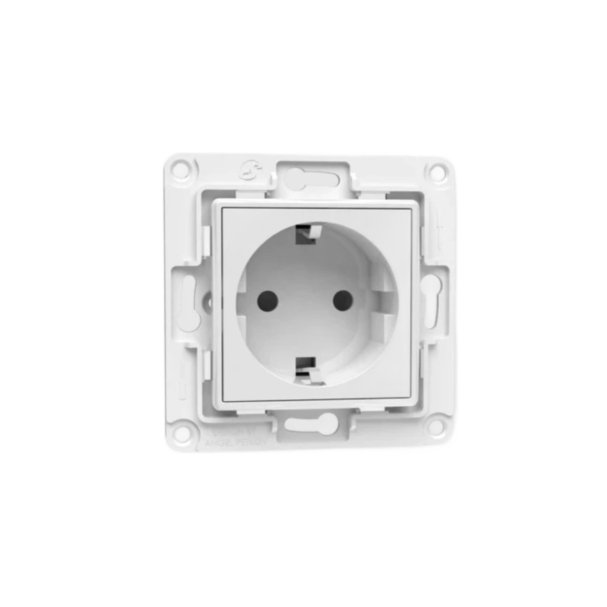 Shelly Wall Socket EU pistikupesa Tüüp E Valge