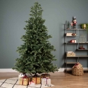 Enne Emerald Spruce aidonnäköinen joulukuusi LED-valoilla, 210 cm, vihreä