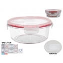 Ümmargune lõunakarp 950 ml, 7,5 x 17,5 x 17,5 cm, KITCHEN&GO Ümmargune lõunakarp 950 ml, 7,5 x 17,5 x 17,5 cm, KITCHEN&GO
