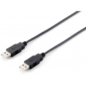 Equip 128870 USB-kaapeli USB 2.0 1,8 m USB A musta Equip 128870 USB-kaapeli USB 2.0 1,8 m USB A musta