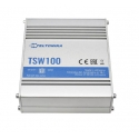 Teltonika TSW100 tinklo komutatorius Gigabit Ethernet (10/100/1000) Maitinimas per Eternetą (PoE) Mė Teltonika TSW100 tinklo komutatorius Gigabit Ethernet (10/100/1000) Maitinimas per Eternetą (PoE) Mė