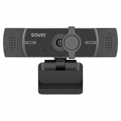 Savio CAK-05 vebkamera 3,7 MP 2560 x 1440 pikseļi USB Melns