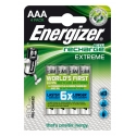 Energizer Accu Recharge Extreme 800 AAA BP4 Įkraunama baterija Nikelio-metalo hidridas (NiMH) Energizer Accu Recharge Extreme 800 AAA BP4 Įkraunama baterija Nikelio-metalo hidridas (NiMH)