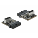 DeLOCK 66432 interfeisa karte/adapteris Iekšējs USB 3.2 Gen 1 (3.1 Gen 1) DeLOCK 66432 interfeisa karte/adapteris Iekšējs USB 3.2 Gen 1 (3.1 Gen 1)