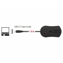 DeLOCK 12531 hiiri Pelaaminen Molempikätinen USB A-tyyppi Optinen 4800 DPI DeLOCK 12531 hiiri Pelaaminen Molempikätinen USB A-tyyppi Optinen 4800 DPI