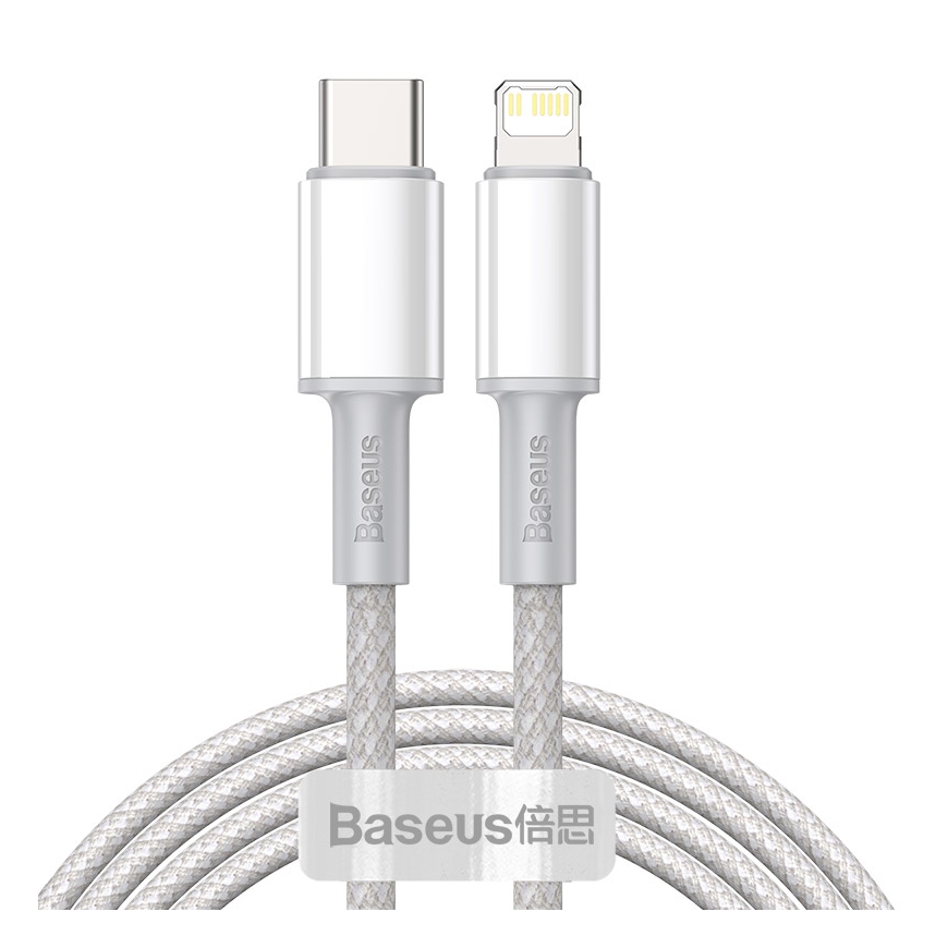 Baseus CATLGD-A02 кабель с разъемами Lightning 2 m Белый
