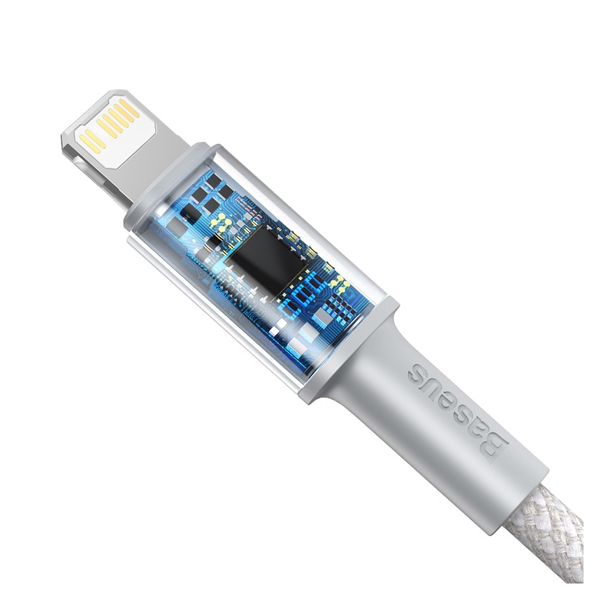 Baseus CATLGD-A02 кабель с разъемами Lightning 2 m Белый – 4