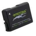 PATONA 1197 kameros / vaizdo kameros su vaizdo magnetofonu baterija Ličio-jonų (Li-Ion) 1050 mAh