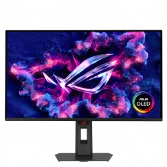 ASUS ROG Strix OLED XG27AQDMES монитор для ПК 67,3 cm (26.5") 2560 x 1440 пикселей Quad HD QD-OLED Черный