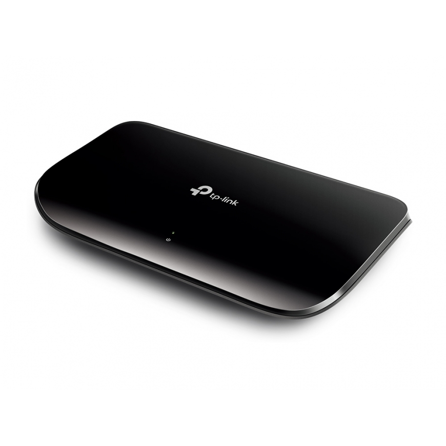 TP-Link TL-SG1008D Hallitsematon Gigabit Ethernet (10/100/1000) musta – 2