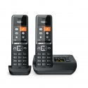 Gigaset COMFORT 550A Analoginen/DECT-puhelin Soittajan tunnistus musta Gigaset COMFORT 550A Analoginen/DECT-puhelin Soittajan tunnistus musta