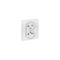 ДВОЙНАЯ РОЗЕТКА LE-764541 Niloe 230 В 16 А LEGRAND ДВОЙНАЯ РОЗЕТКА LE-764541 Niloe 230 В 16 А LEGRAND