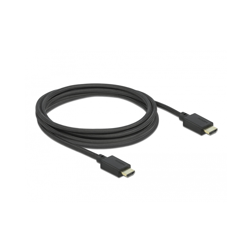 DeLOCK High Speed HDMI Cable 48 Gbps 8K 60 Hz 2.5 m – 2