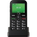 Doro Leva E10 6,1 cm (2.4") 118,9 g Juoda Telefonas vyresnio amžiaus žmonėms