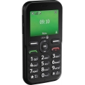 Doro Leva E10 6,1 cm (2.4") 118,9 g Juoda Telefonas vyresnio amžiaus žmonėms