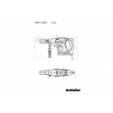 Metabo KHEV 5-40 BL 1150 W 500 RPM SDS Max Metabo KHEV 5-40 BL 1150 W 500 RPM SDS Max
