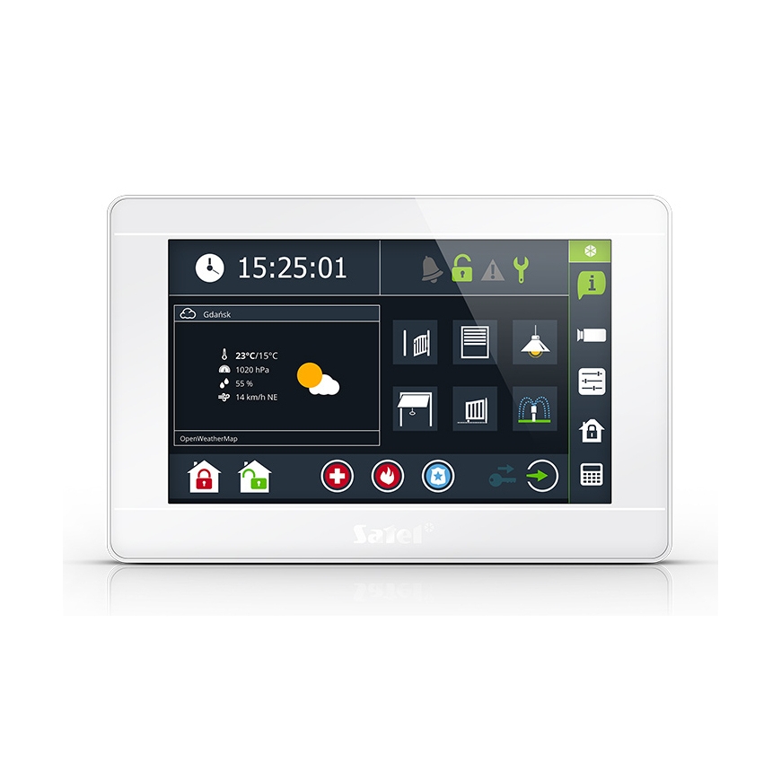 Satel INT-TSI-W smart home central control unit accessory