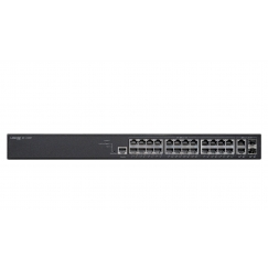 GS-2426P Valdomas L2 Gigabit Ethernet (10/100/1000) Maitinimas per Eternetą (PoE) 1U Juoda