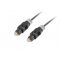 Lanberg CA-TOSL-10CC-0030-BK InfiniBand/fibre optic cable 3 m TOSLINK Черный