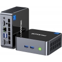 GMKtec NucBox M3 Intel® Core™ i5 i5-12450H 16 GB DDR4-SDRAM 512 GB SSD Windows 11 Pro Mini PC Melns